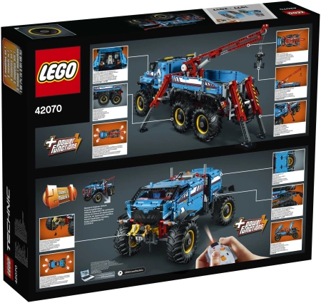 Конструктор LEGO Technic 42070 Эвакуатор-внедорожник 6х6
