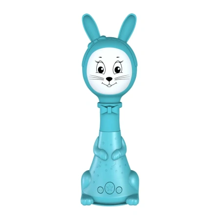 Игрушка интерактивная BertToys Зайчик Няня, Голубой