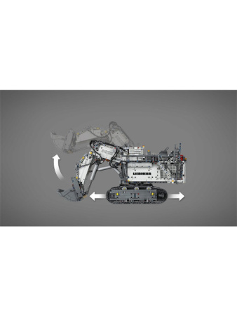 Конструктор LEGO Technic 42100 Экскаватор Liebherr R 9800