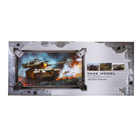 Танк радиоуправляемый «Победитель песочный камуфляж», работает от аккумулятора