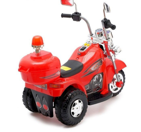 Электромобиль «Чоппер», цвет красный