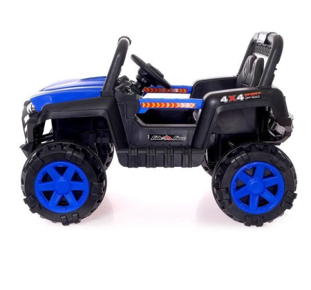 Электромобиль «Квадроцикл», 2 мотора, цвет синий. Внедорожник