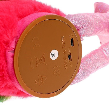 Музыкальная игрушка «Весёлый фламинго», звук, движение, повтор голоса