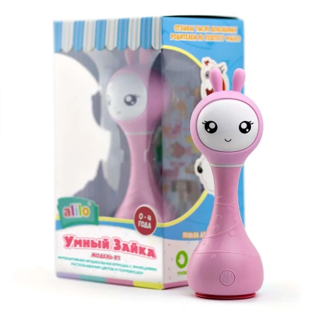 Игрушка alilo Умный зайка R1 Розовый 60908