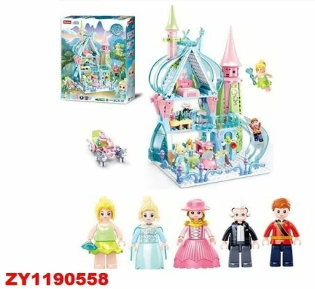 Конструктор Розовая Мечта «Зимние сказки», 447 деталей