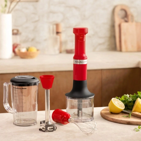 Погружной блендер KitchenAid  5KHBV83EER красный