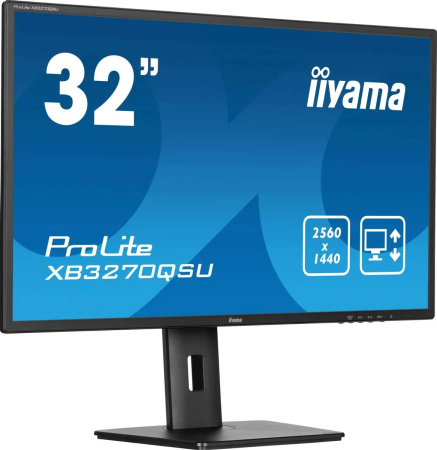 Монитор Iiyama 31.5" ProLite XB3270QSU-B1 2560x1440 IPS черный