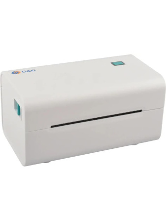 Термопринтер G&G GG-D420 203dpi 152мм / с / USB для печ.накл. белый