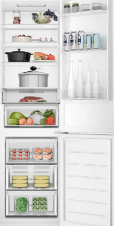 Холодильник с морозильником Haier CEF538CWG