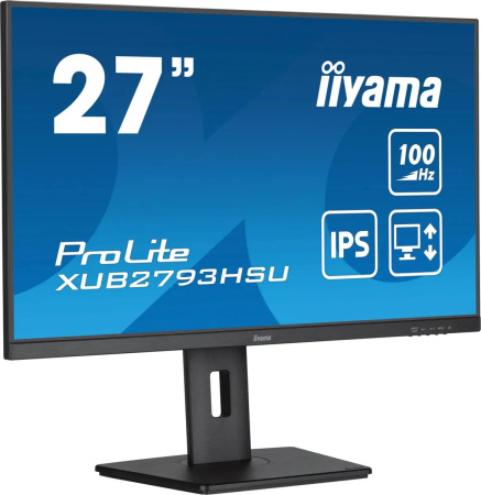 Монитор Iiyama 27" ProLite XUB2793HSU-B6 FHD IPS LED черный