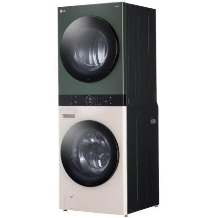 Стирально-сушильная машина LG W1S1CVKK2HM WashTower