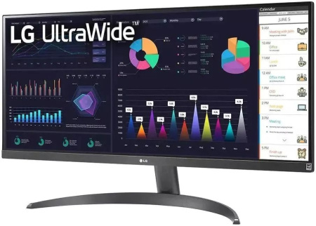 Монитор LG 29" UltraWide 29WQ500-B FHD IPS LED черный