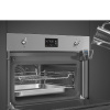 Компактный духовой шкаф с пароваркой Smeg SO4302S3X