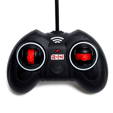 Грузовик радиоуправляемый «Контейнеровоз», 1:48, свет, работает от аккумулятора бело-зелёный