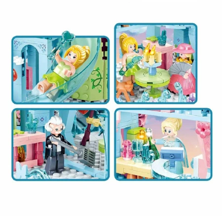 Конструктор Розовая Мечта «Зимние сказки», 447 деталей