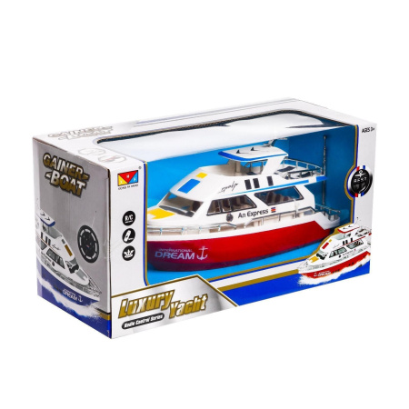 Катер радиоуправляемый «Яхта», работает от батареек