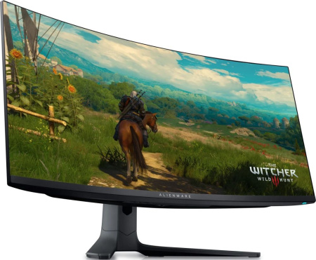 Монитор Dell 34" Alienware AW3423DWF 1800R, QD OLED, UWQHD 0,1ms, 165Hz, чёрный
