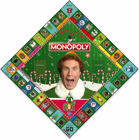 Настольная игра Winning Moves Монополия Elf Эльф на английском языке