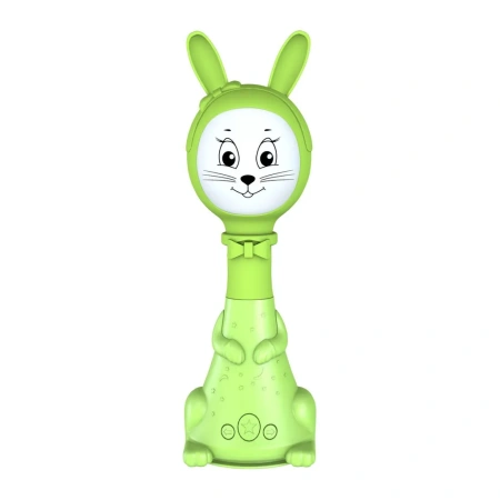 Игрушка интерактивная BertToys Зайчик Няня, зелёный