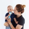Игрушка интерактивная BertToys Зайчик Няня, Голубой