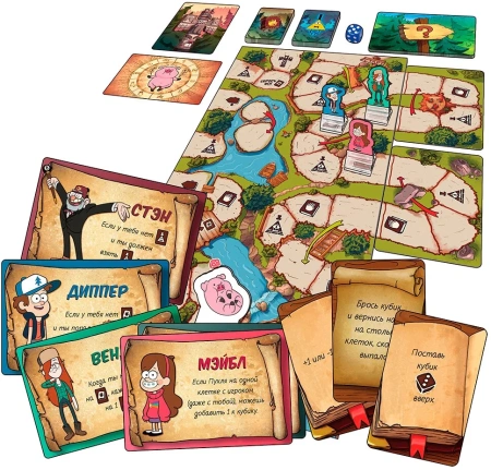 Игра настольная Hobby World Гравити Фолз Спасти Пухлю 915243