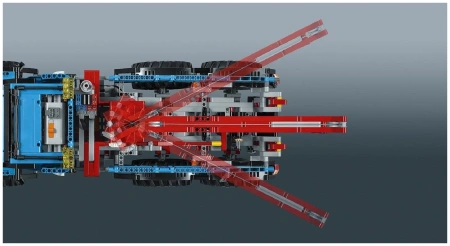 Конструктор LEGO Technic 42070 Эвакуатор-внедорожник 6х6