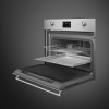 Компактный духовой шкаф с пароваркой Smeg SO4302S3X