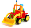 Трактор радиоуправляемый «Забавная стройка», работает от батареек, МИКС