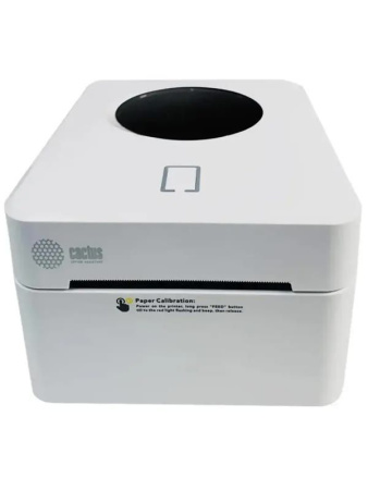 Термопринтер Cactus CS-TP-D410U-W 203dpi 160мм / с / USB для печ.этик. белый