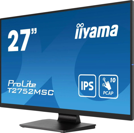 Монитор Iiyama 27" ProLite T2752MSC-B1 черный IPS LED