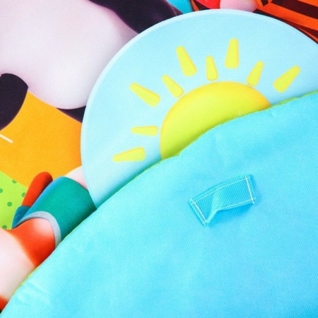 Развивающий коврик «Весёлые малыши», с дугами