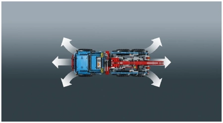 Конструктор LEGO Technic 42070 Эвакуатор-внедорожник 6х6