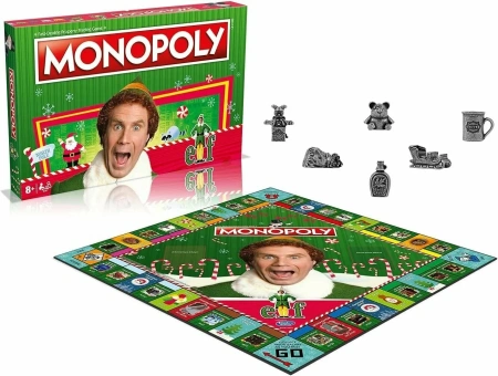 Настольная игра Winning Moves Монополия Elf Эльф на английском языке