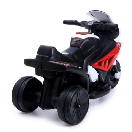 Детский электромобиль «Байк», цвет красный