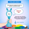Игрушка интерактивная BertToys Зайчик Няня, Голубой