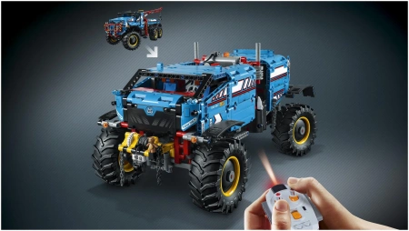 Конструктор LEGO Technic 42070 Эвакуатор-внедорожник 6х6