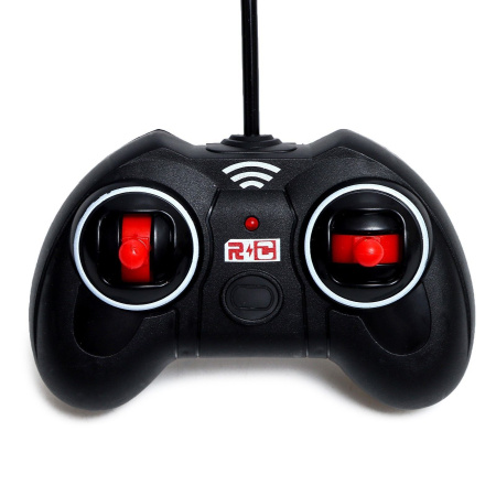 Грузовик радиоуправляемый «Перевозчик», 1:48, свет, работает от аккумулятора чёрный