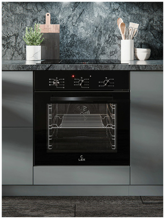 Духовой шкаф электрический LEX EDM 073 BBL