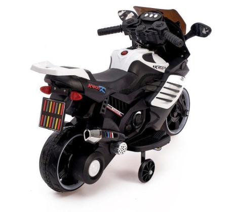 Электромобиль «Спортбайк», цвет белый