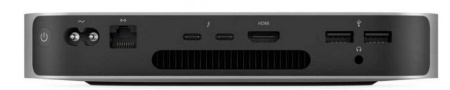 Компьютер Apple Mac mini/2023/Apple M2 chip/8GB/256GB SSD, MMFJ3, Silver