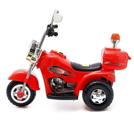 Электромобиль «Чоппер», цвет красный