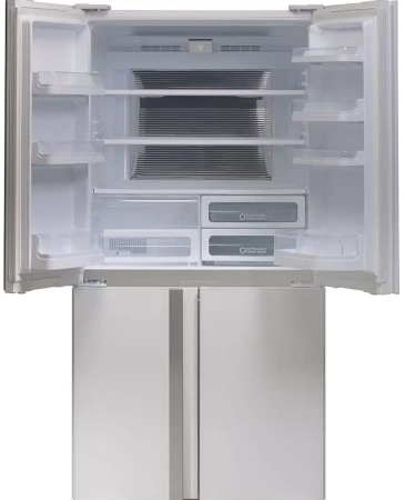 Холодильник трехкамерный Sharp SJ-GX98PWH Hybrid Cooling