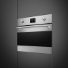 Компактный духовой шкаф с пароваркой Smeg SO4302S3X