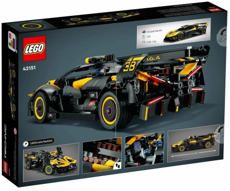 Конструктор LEGO Technic 42151 Бугатти Болид