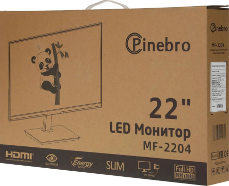 Монитор Pinebro 21.5" MF-2204 FHD IPS LED черный