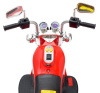 Электромобиль «Чоппер», цвет красный