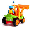 Трактор радиоуправляемый «Забавная стройка», работает от батареек, МИКС